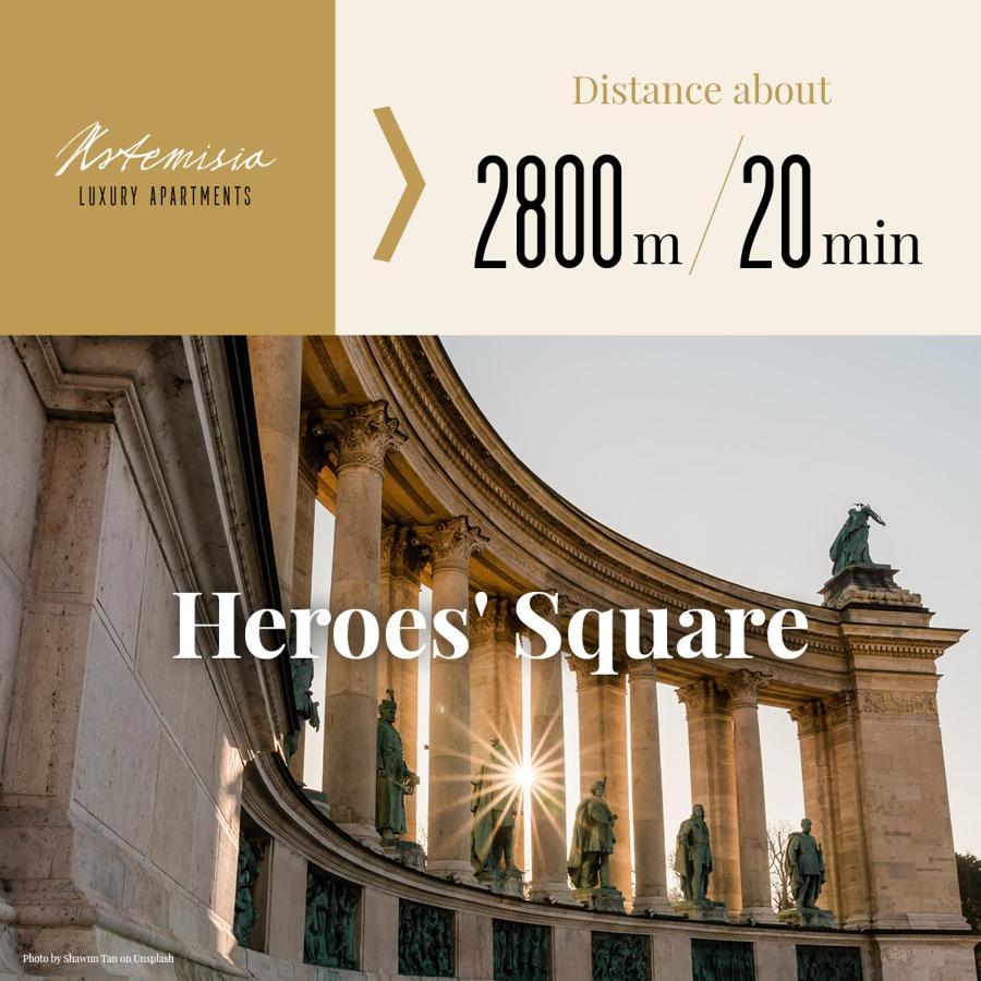 Artemisia Luxury Apartments Jardin Budapeszt Zewnętrze zdjęcie